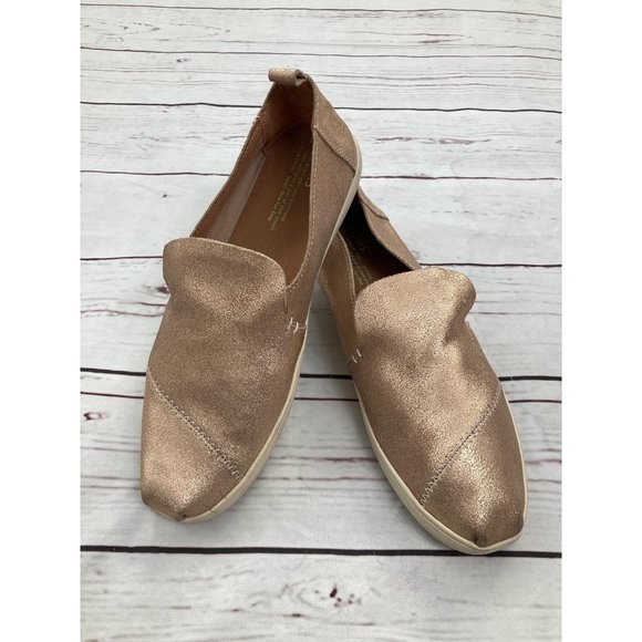 rose gold metallic woven women's deconstructed alpargatas